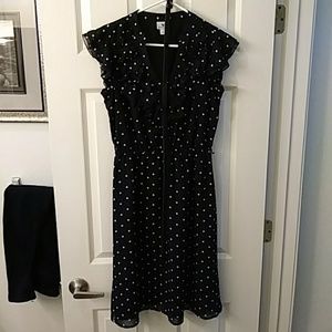 *sold***Black polka dot dress